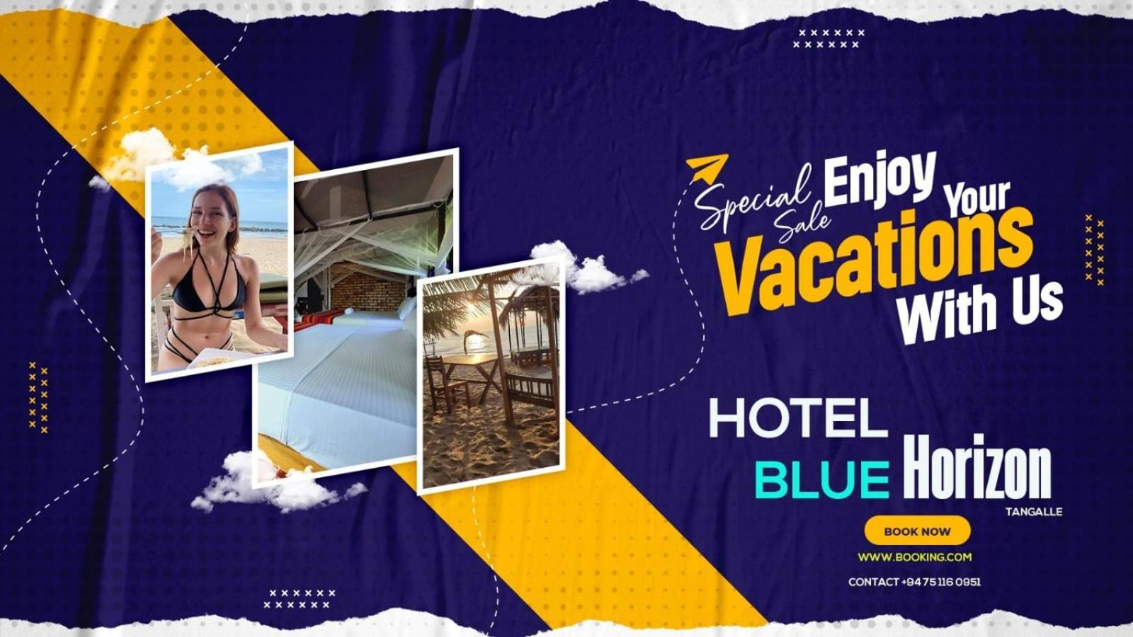 Blue Horizon Beach Hotel Тангалле Екстер'єр фото